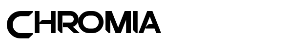Chromia font preview